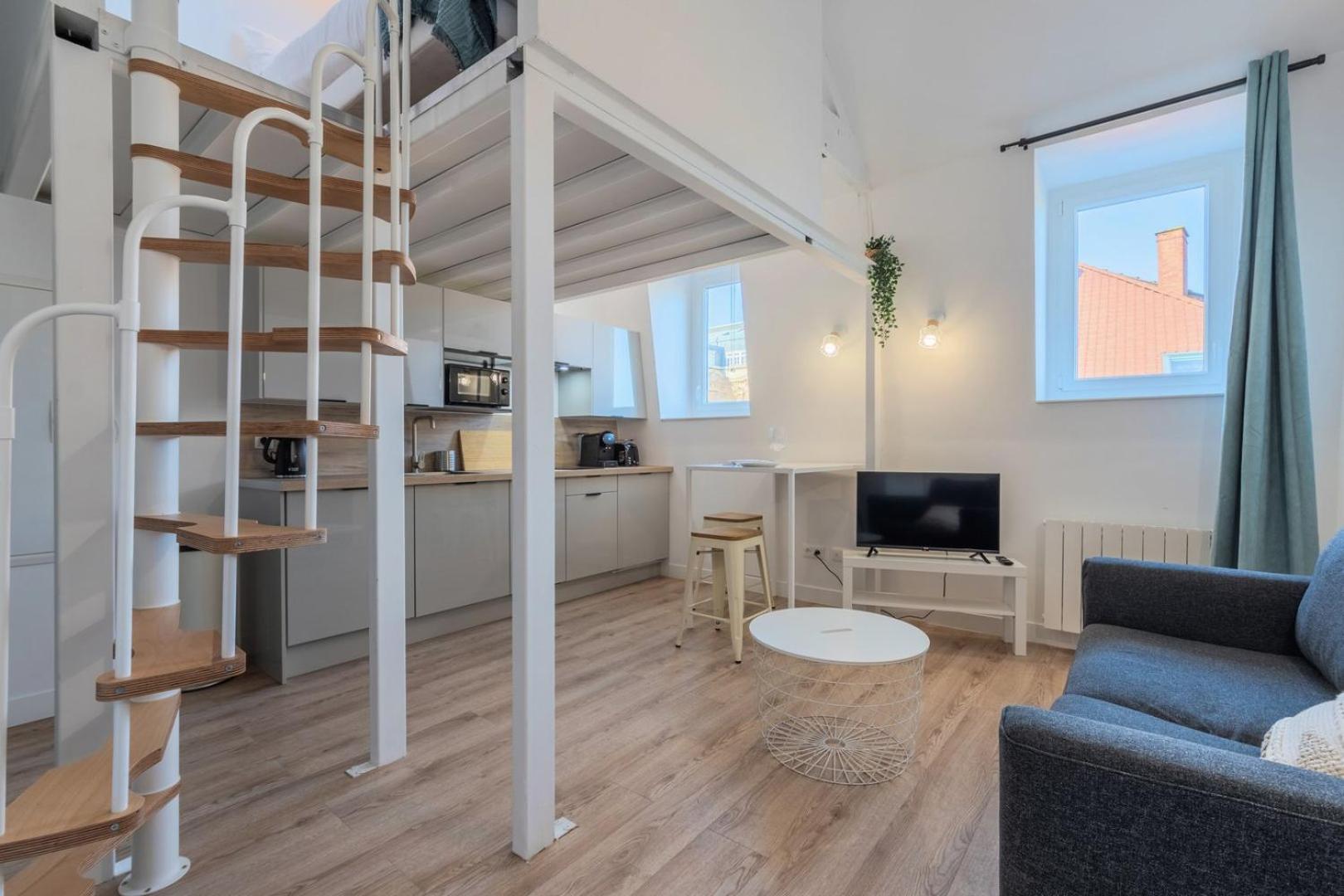 1 Bedroom Duplex Apartment, With Parking Tourcoing Exterior foto